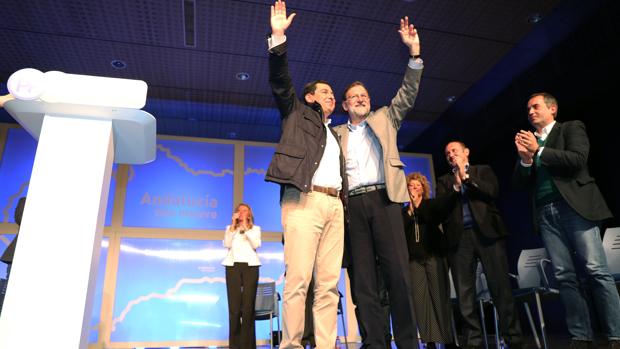 Rajoy cerrará con Juanma Moreno y Beltrán Pérez la convención nacional del PP en Sevilla