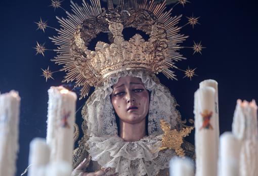 María Santísima de la Caridad, en el Martes Santo de Córdoba