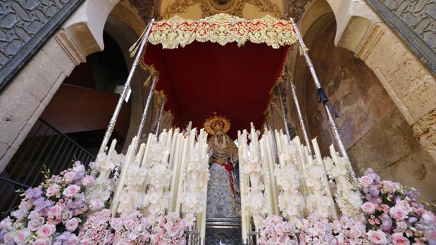 Una completa obra social por primera salida de la Virgen de la Salud de Córdoba