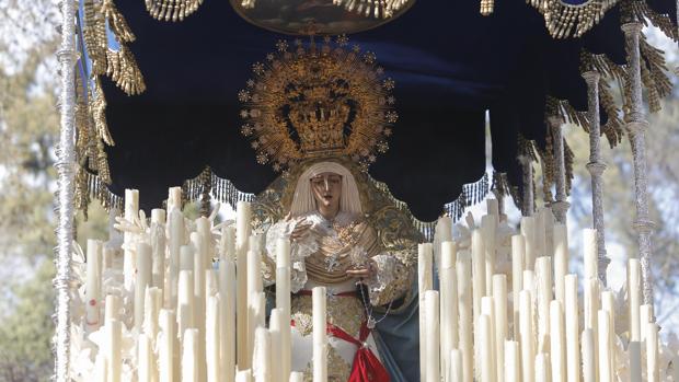 Así fue la salida de la Virgen de la Estrella de Córdoba