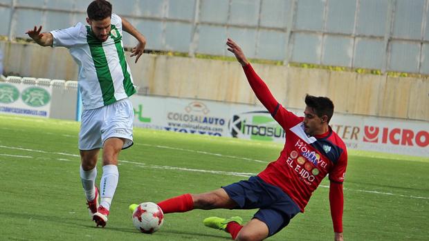 El Córdoba CF B sufre un duro palo ante el CD El Ejido 2012 (0-1)