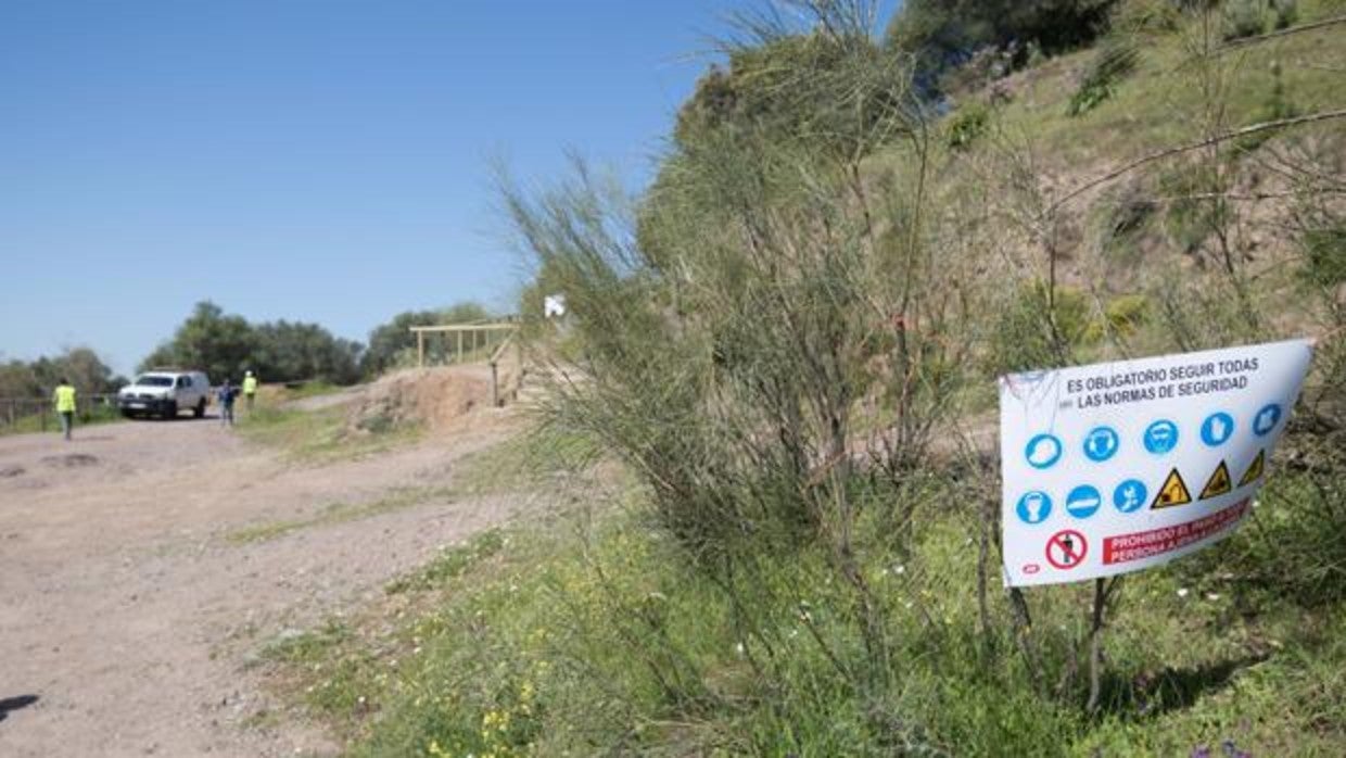 Arranque de la Cuesta del Reventón de Córdoba