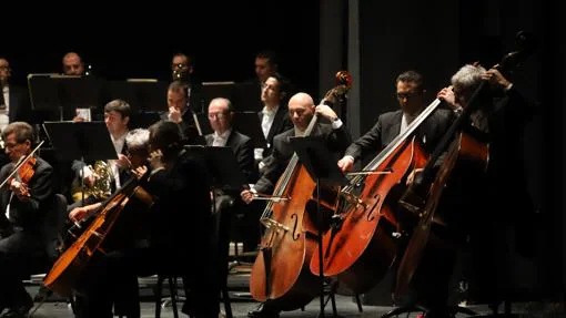 La Orquesta de Córdoba, durante un concierto