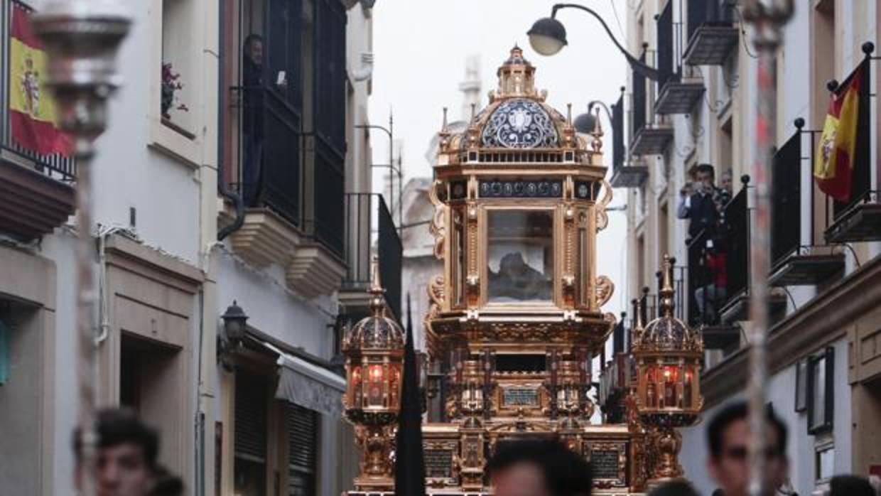 El Santo Sepulcro el pasado Viernes Santo