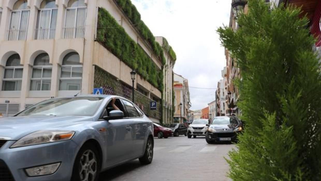 Parking público en el perímetro del centro de Lucena