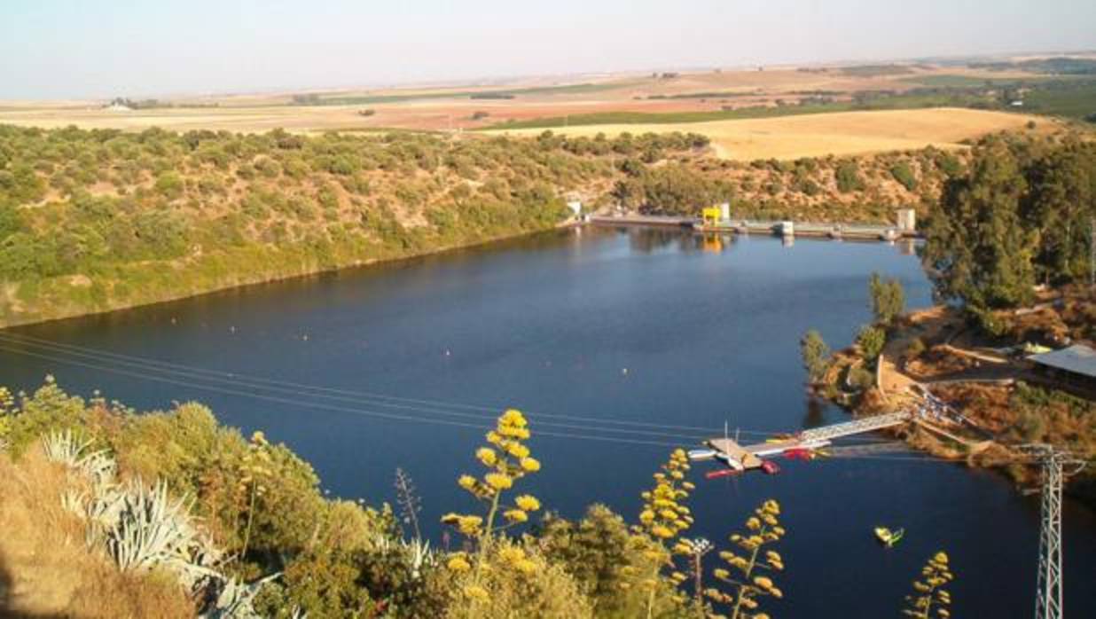 Pantano de Bembézar, en la provincia de Córdoba