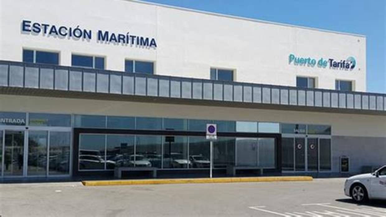 Imagen de la estación marítima del puerto de Tarifa.