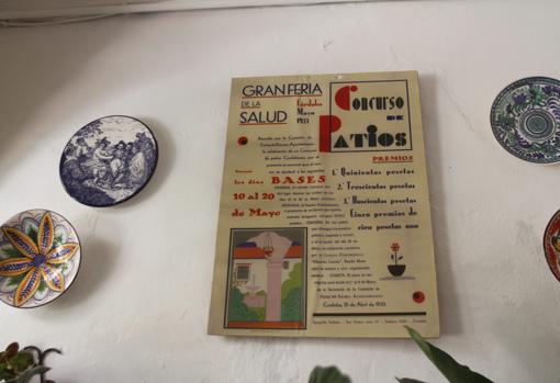 Cartel del concurso de Patios de 1933