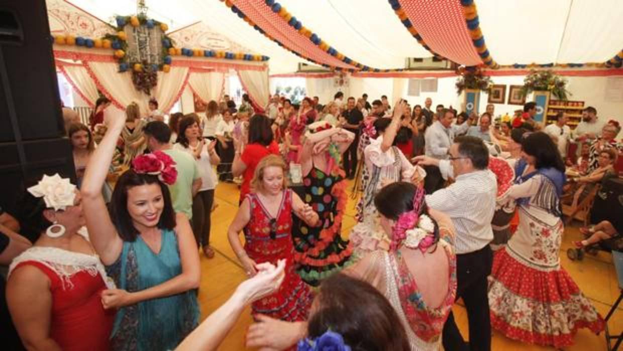 Ambiente en una caseta de feria