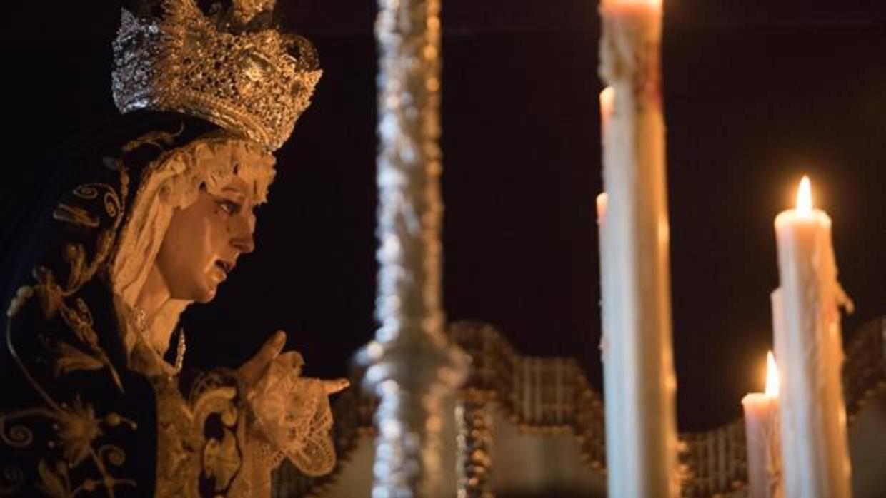 María Santísima de la Concepción el pasado Domingo de Ramos