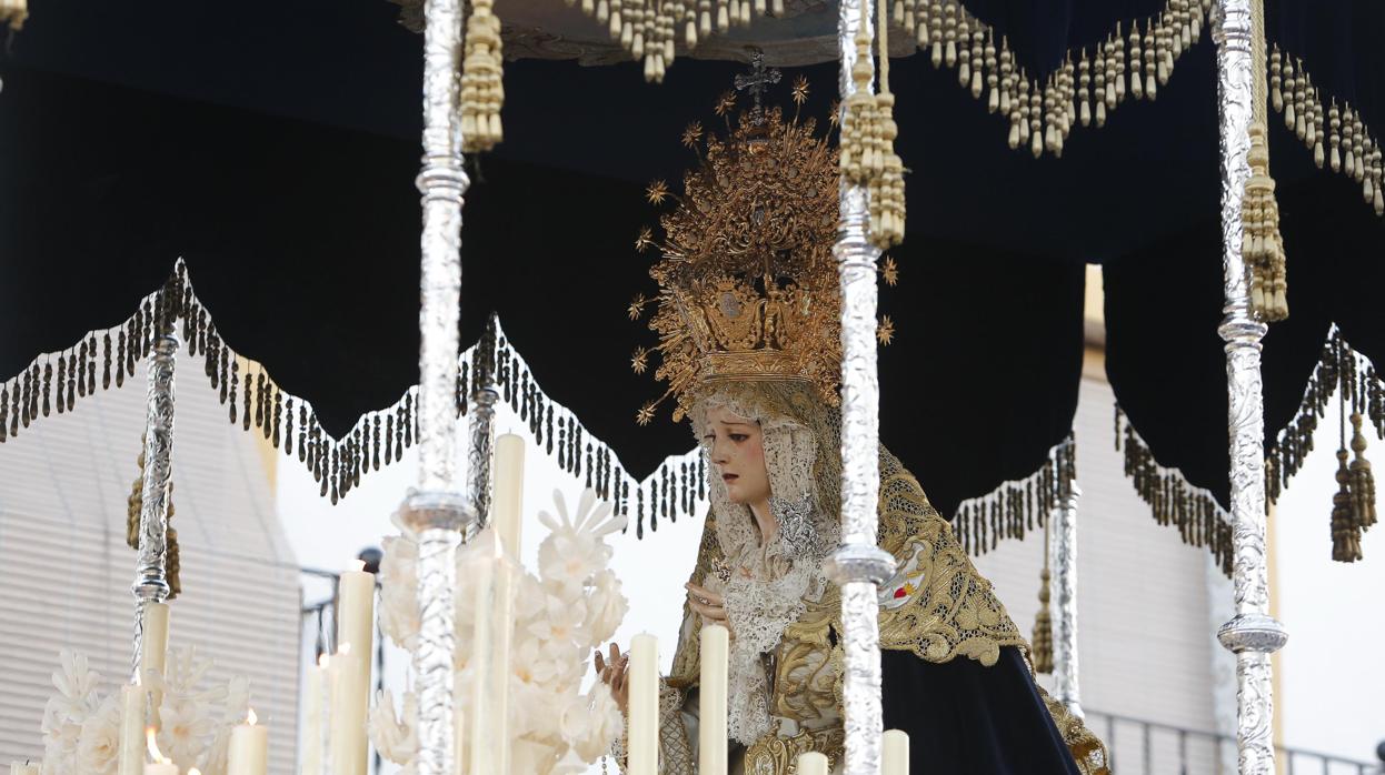 Nuestra Señora de la Piedad el pasado Martes Santo