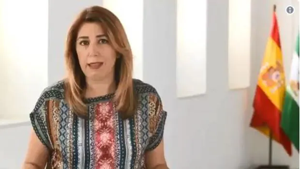 Susana Díaz apoya a Sánchez con un vídeo: «A Andalucía siempre le viene bien un gobierno socialista»