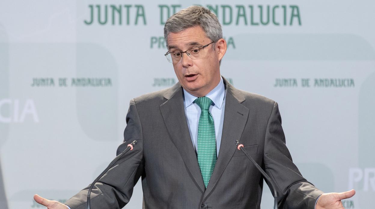 Juan Carlos Blanco, portavoz del Gobierno andaluz