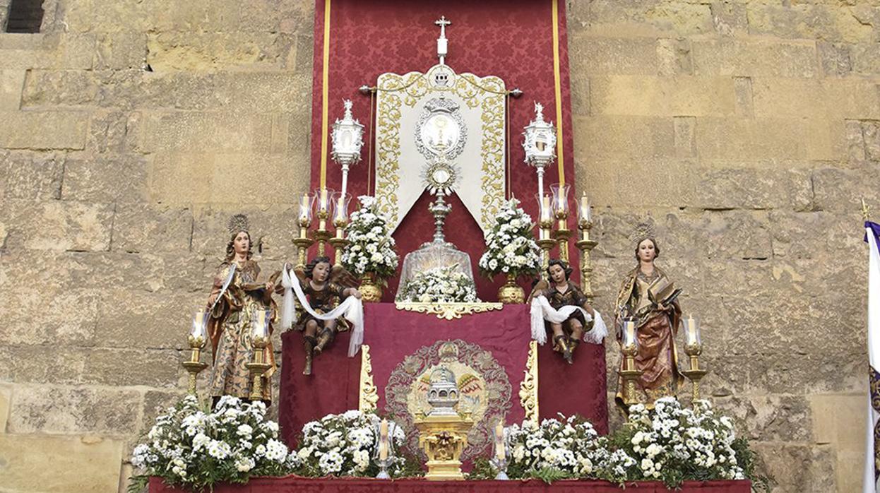 Altar de la hermandad de la Misericordia