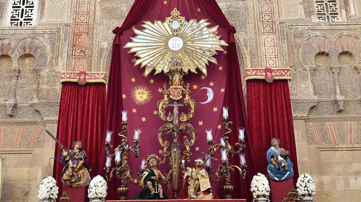 Altar del Corpus Christi de la hermandad de Ánimas