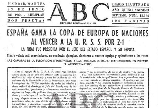 Captura de la crónica del España-Rusia