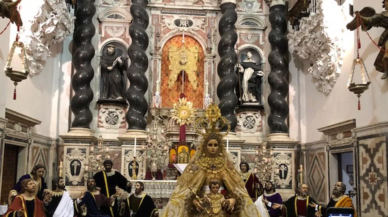 Los titulares de Buena Muerte estarán en el altar mayor de Santo Domingo