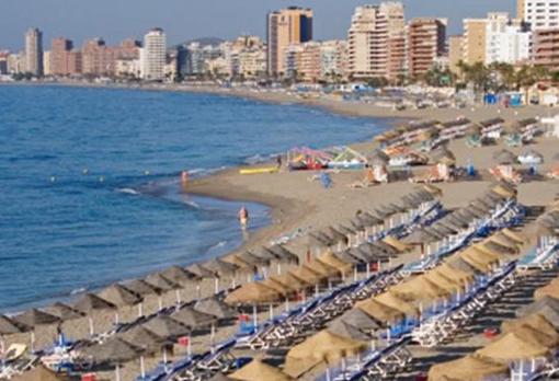 Playa de las Gaviotas en Los Boliches