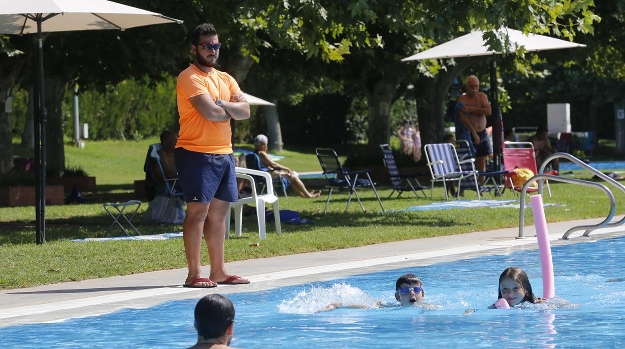 Una piscina en Córdoba capital