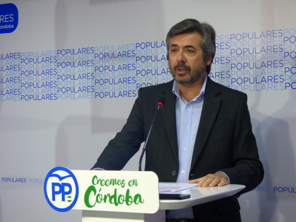 El parlamentario del PP Miguel Ángel Torrico