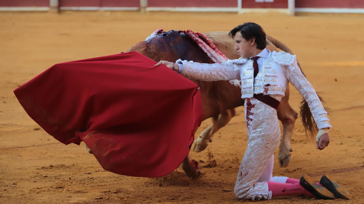 Andrés Roca Rey, en su actuación en la Feria de Córdoba en mayo