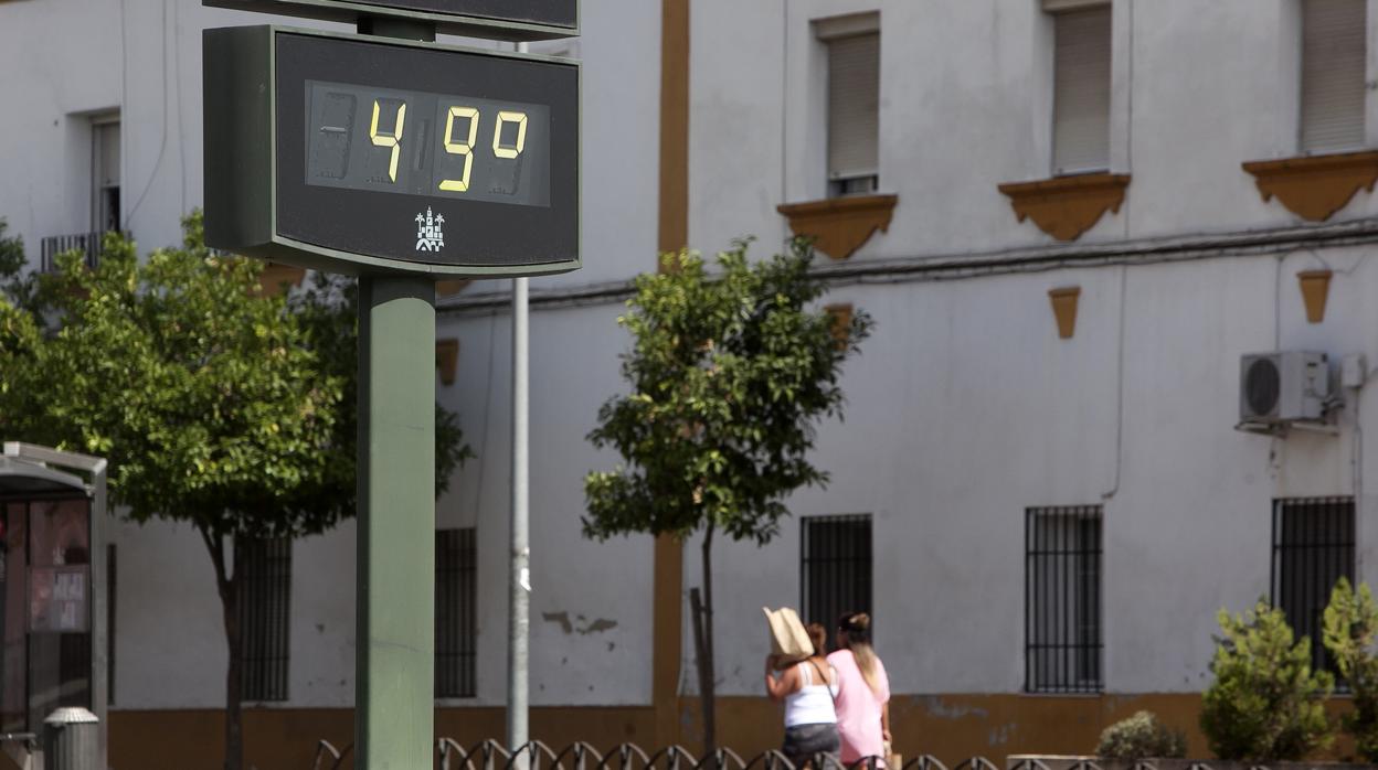 Imagen del pasado año a mediados del mes de julio