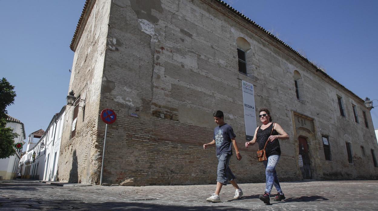 Convento Regina, en estado de ruinas