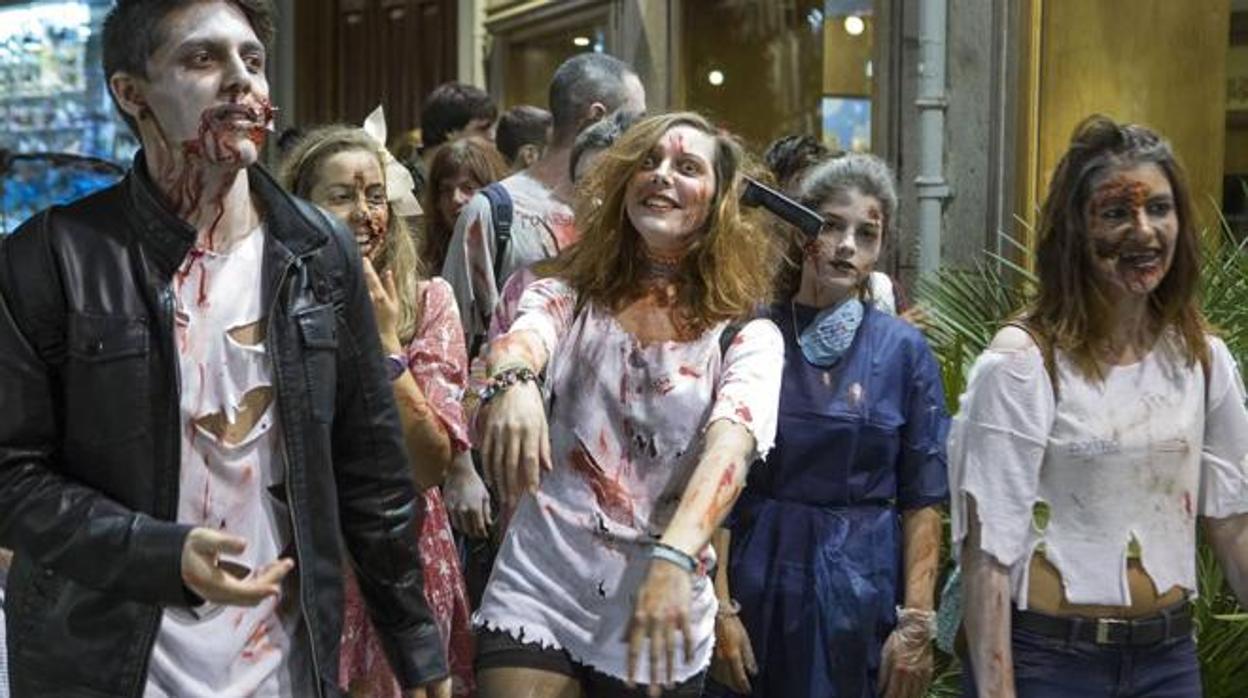 Los juegos de zombies se han popularizado en Granada en los últimos años