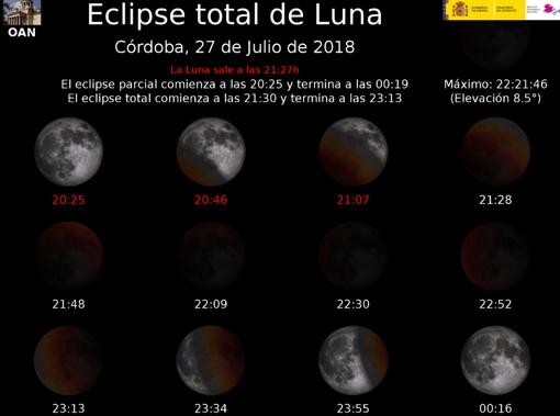¿Dónde y cómo ver el eclipse de Luna en Córdoba?
