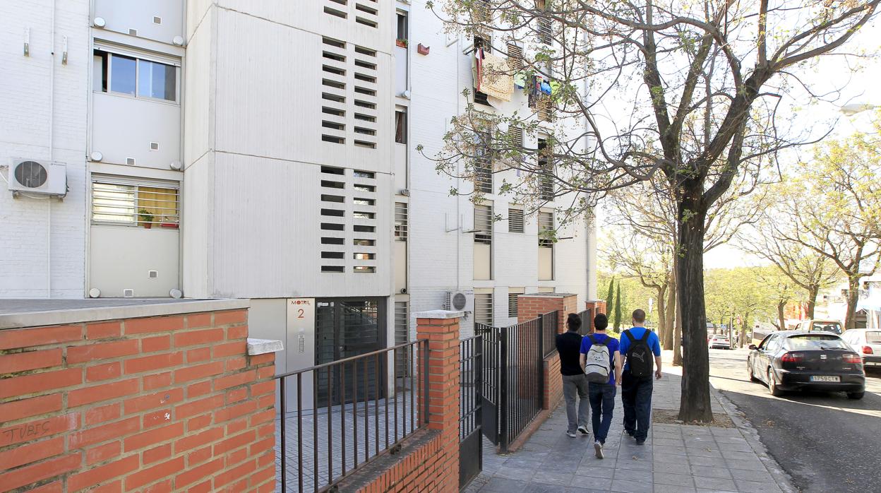 Calle Motril, en el Sector Sur de Córdoba, donde se produjeron las agresiones