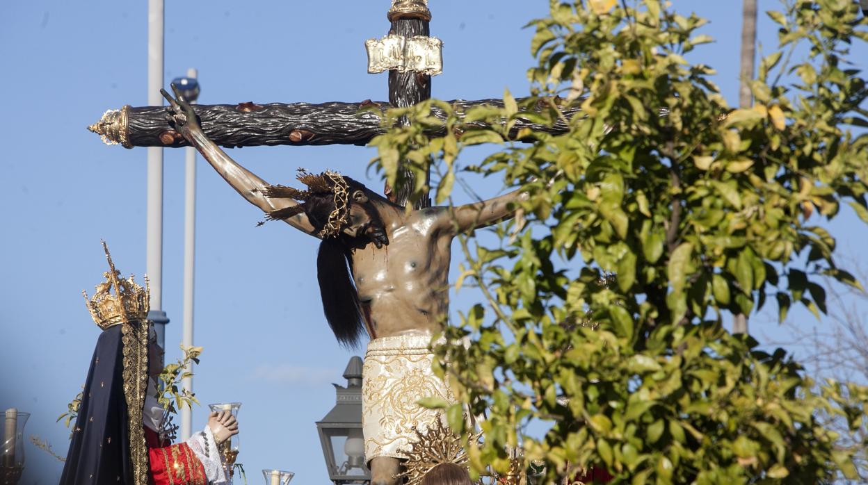 El Cristo de Gracia la pasada Semana Santa