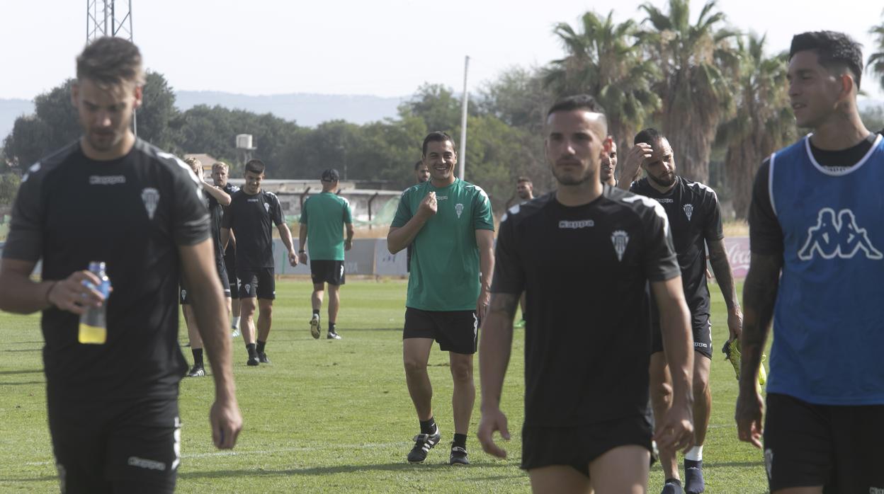 Francisco sale de la sesión de entrenamiento