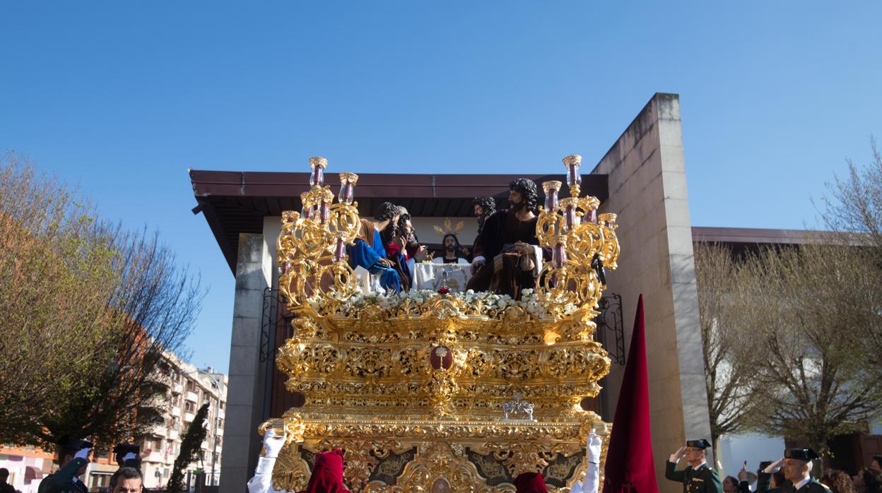 El Señor de la Sagrada Cena saliendo desde Beato Álvaro de Córdoba