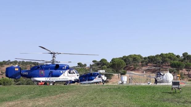 Controlado el incendio de Nerva 70 horas después