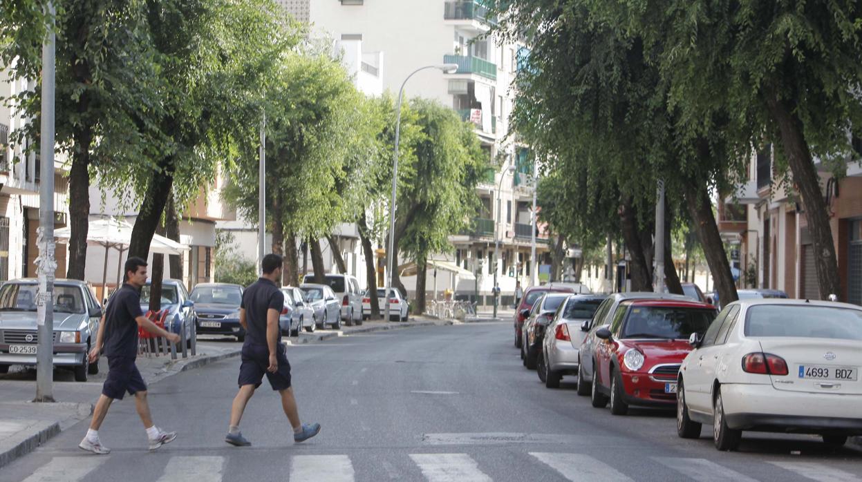 Calle Sagunto con avenida Carlos III