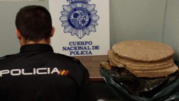 Cuatro detenidos por el hurto de la base de una columna antigua en el yacimiento de los Vergeles