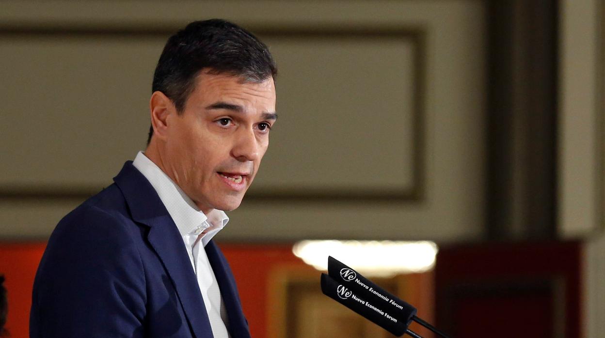 El presidente del Gobierno español. Pedro Sánchez