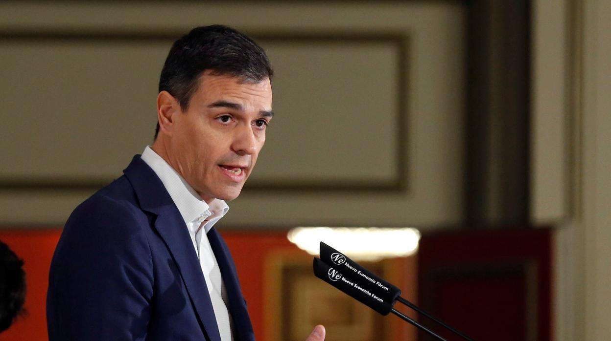 El presidente del Gobierno español. Pedro Sánchez