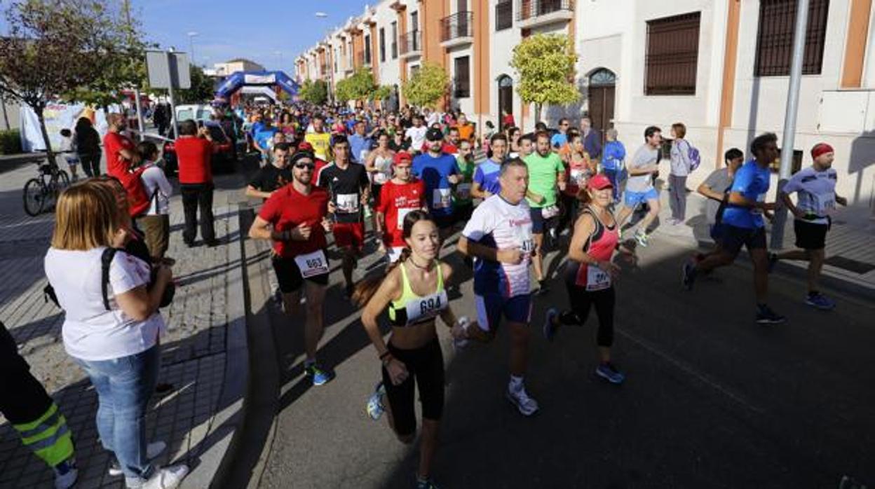 Una de las pruebas atléticas celebradas en la provincia de Córdoba