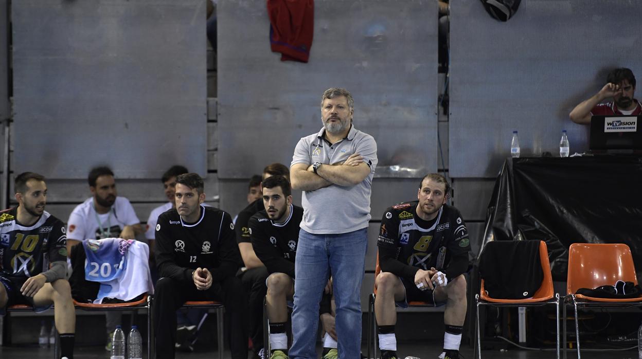 Julián Ruiz durante la Copa del Rey de la pasada temporada