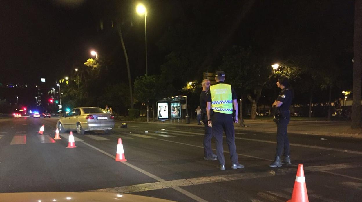 En el accidente se vieron involucrados un coche y una moto