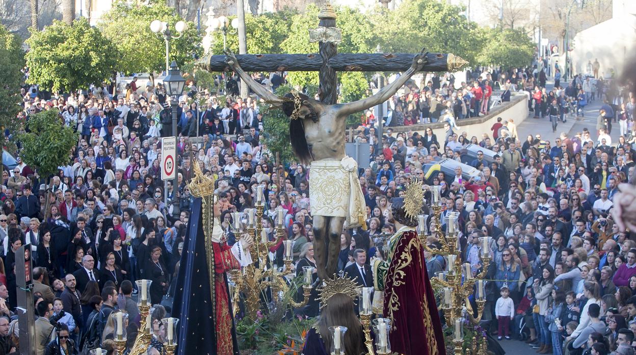 El Santísimo Cristo de Gracia, el pasado Jueves Santo