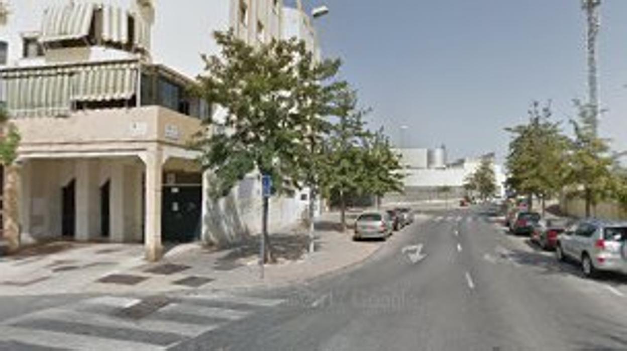 Calle Max Estrella de Málaga, donde se detuvo al agresor