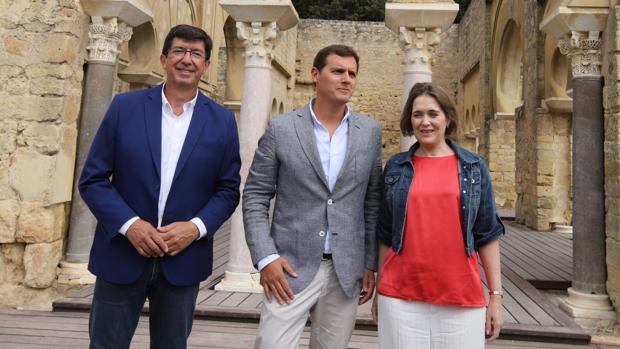 Albert Rivera dice en Córdoba que solo una decisión rápida del PSOE andaluz puede evitar la ruptura