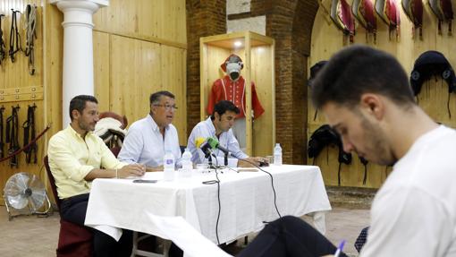 Imagen de una reciente rueda de prensa de Córdoba Ecuestre