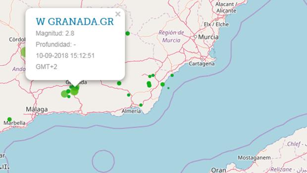 Granada sufre tres terremotos en menos de 24 horas