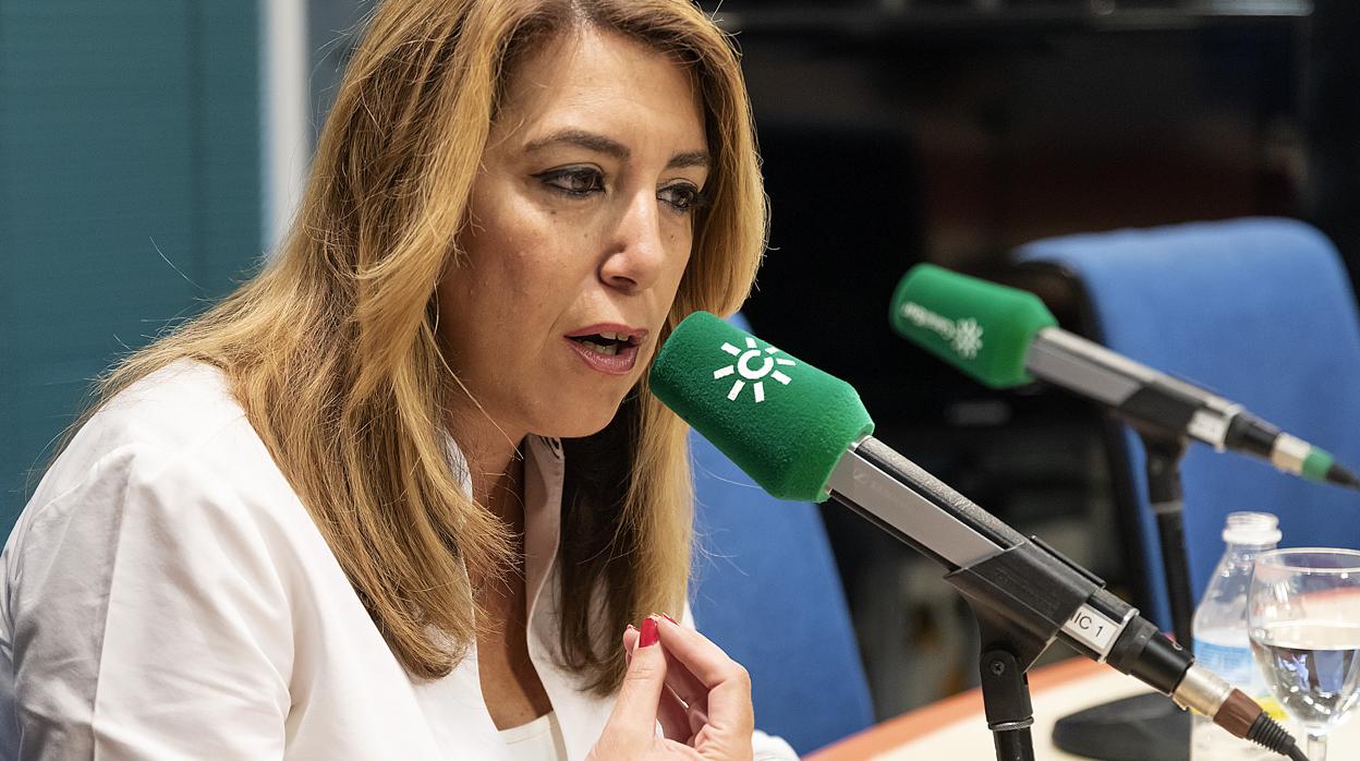 La presidenta de la Junta, Susana Díaz