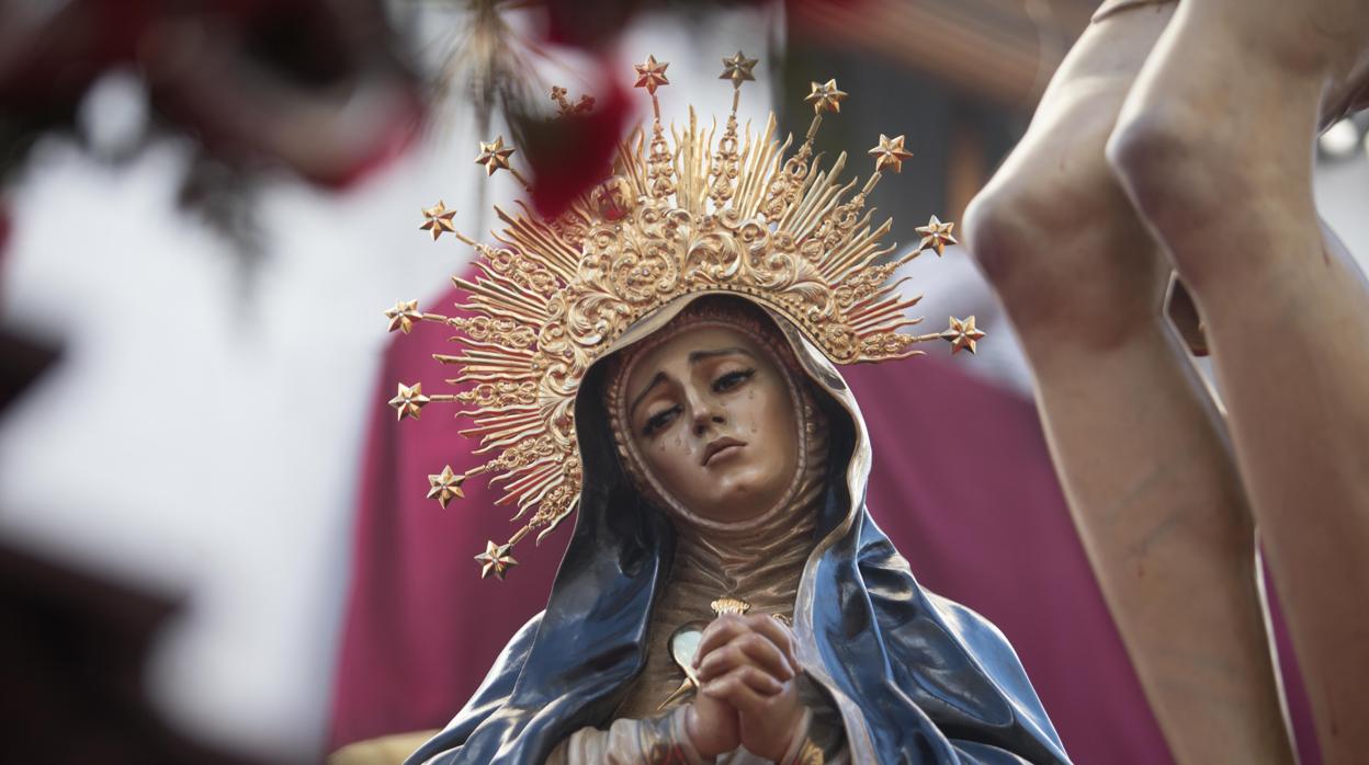 Dolorosa de la hermandad de la Caridad