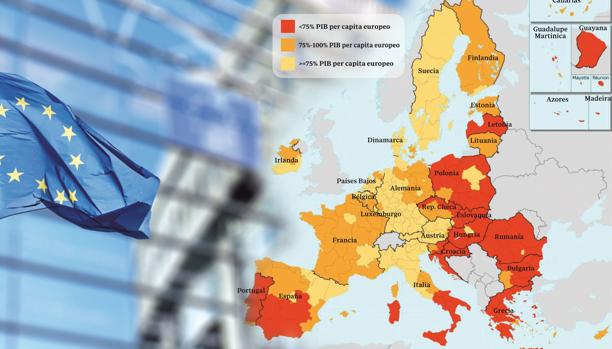 Andalucía, pobre entre las pobres después de 100.000 millones de fondos europeos