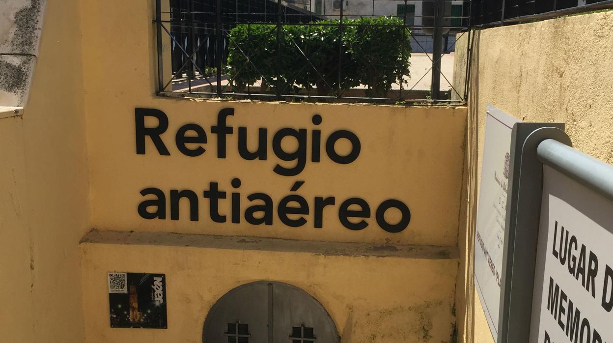 Refugio antiaéreo de Jaén, incluido en la relación de lugares de memoria histórica